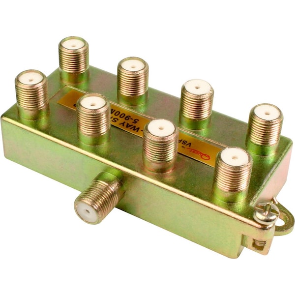 Quest Technology International Cable TV Splitter, 900Mhz - 8 Way VSP-1820 - main